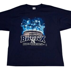 Vintage New York Yankees Bronx Bombers T Shirt (Size XL)